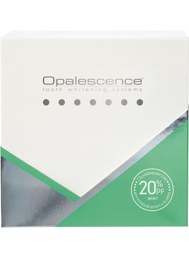 أوبال سنس جل تبييض الأسنان بنكهة النعناع بنسبة 20% أخضر 8جرام - Image 1