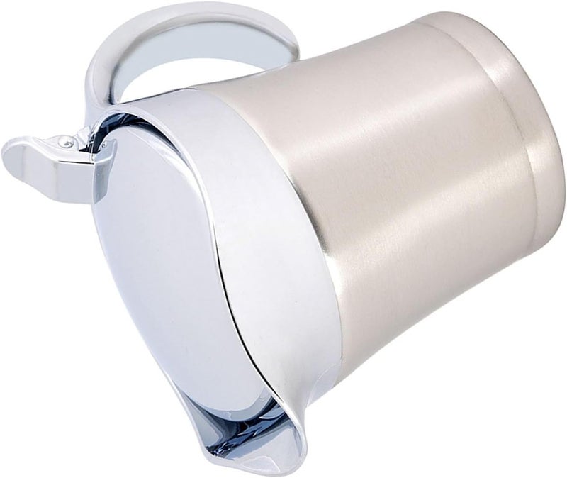 ZJchao Gravy Boat, Insulated Gravy Boat Stainless Steel Sauce Jug with Lid Warmer Double Insulated for Juice Tomato Sauce Kitchen Supplies (Small size 450ml) - Image 5