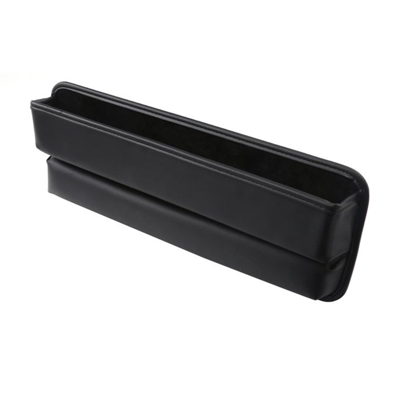 Car Seat Gap Filler Organizer, Multifunctional Car Seat Organizer, Auto Leather Storage Box for Holding Phones, Sunglasses - Image 1