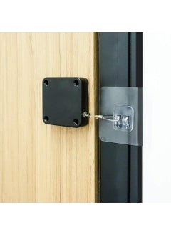 SCRURIOUS Scrurious Automatic Door Closer SelfClosing Door Mechanism with Drawstring for Internal Home Outdoor Iron Door  - Image 3
