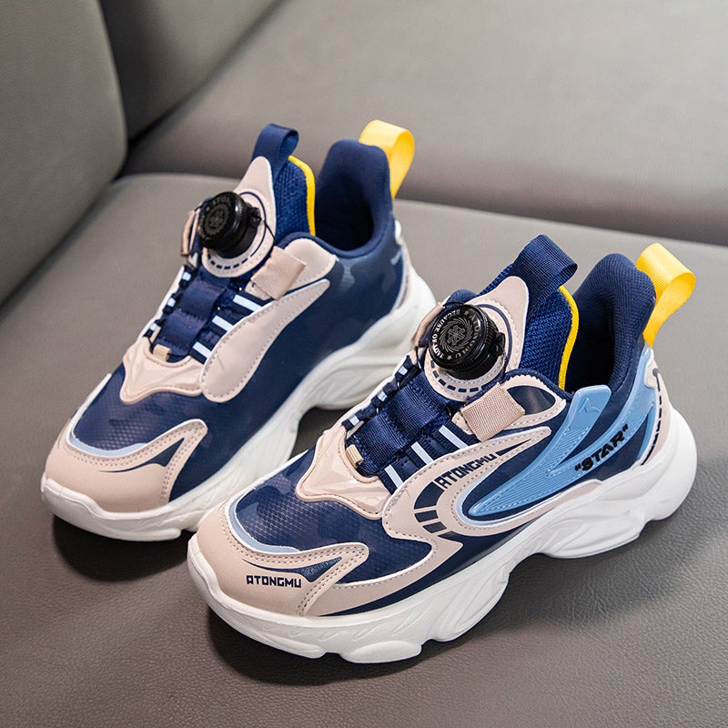 Chinese Goods Joint Name Children'S Shoes Girls 2024 Girls Mesh Breathable Children'S White Shoes Sneaker - Image 1