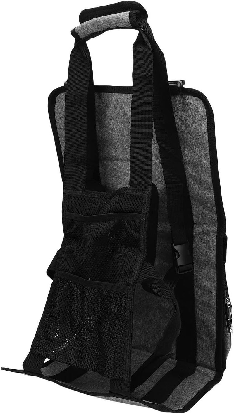 Yunseity Well Protected Portable Desk Case with Shoulder Strap for PC Tower, Polyester for Office Travel - Image 2