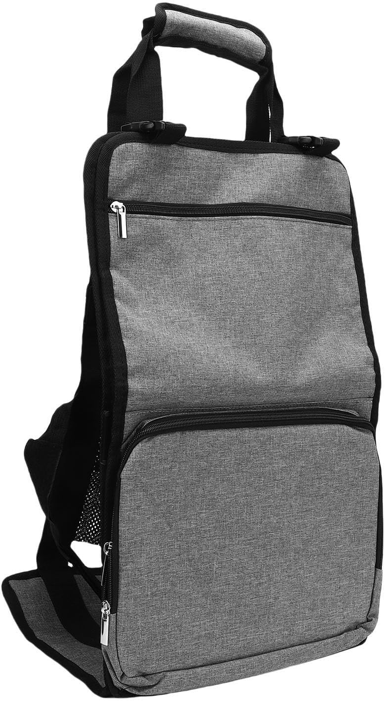 Yunseity Well Protected Portable Desk Case with Shoulder Strap for PC Tower, Polyester for Office Travel - Image 3