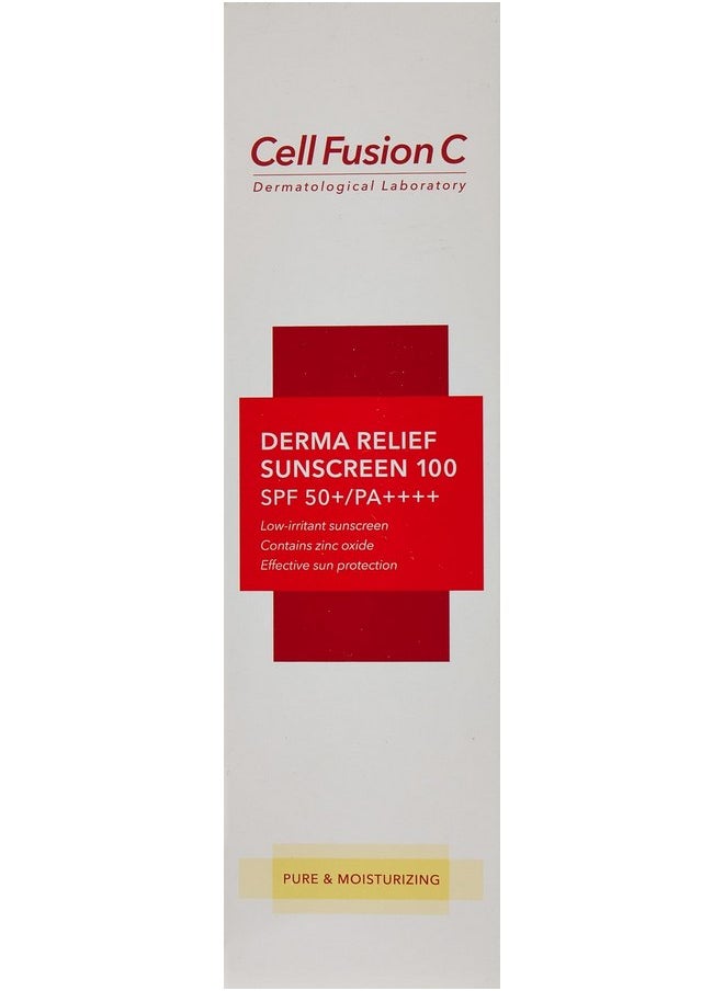 Cell Fusion C Derma Relief Sunscreen 100 SPF50+/PA++++ 50ml  - Image 2