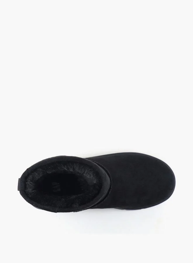 Gap BLACK Girls Alaska Refresh Ankle Boots for Women | Best Price UAE