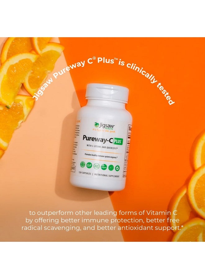 Jigsaw Health Purewayc Plus With Llysine And Quercetin 120 Capsules - Image 4