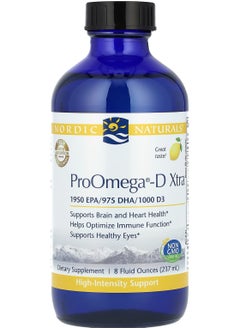 ProOmega®-D Xtra, Lemon, 8 fl oz (237 ml)