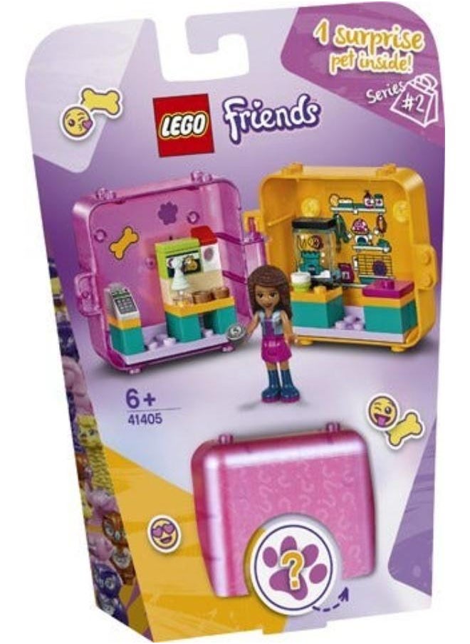 LEGO - Lego Friends Andrea's Shopping Play Cube - 40 Pieces - Image 1