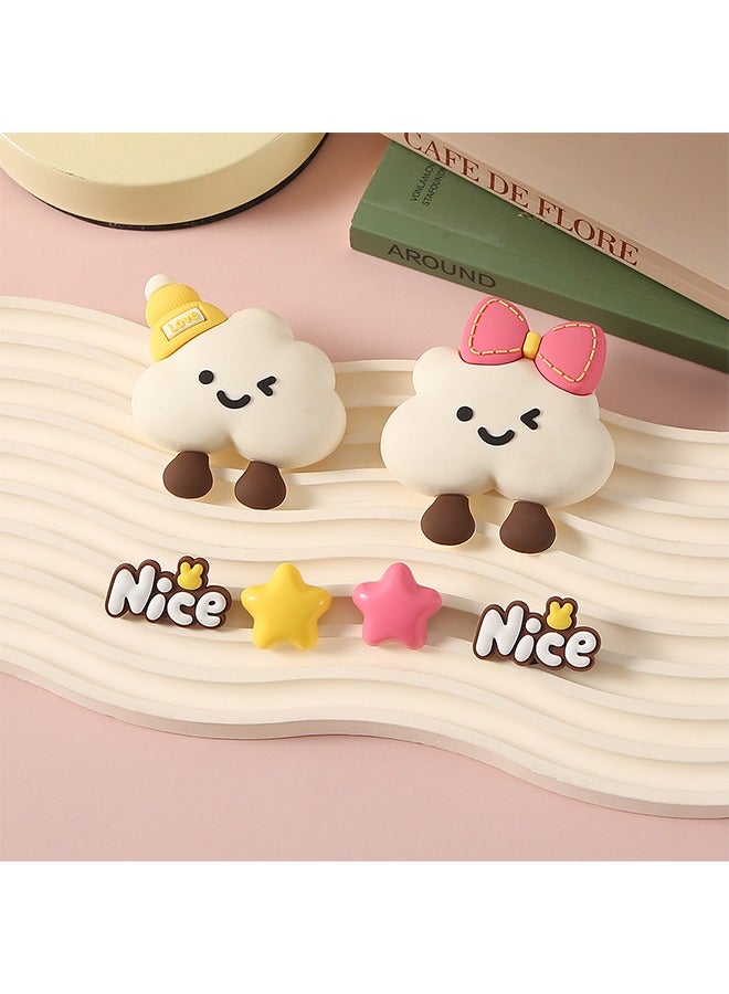 6 قطع سحر الأحذية الديكور ، سحر الأحذية للأطفال في سن المراهقة والكبار ، سحر الأحذية للأولاد والفتيات ، سحر الكرتون سحر الأحذية لحذاء ثقب التماسيح ، هدايا حفلة عيد ميلاد - Image 4