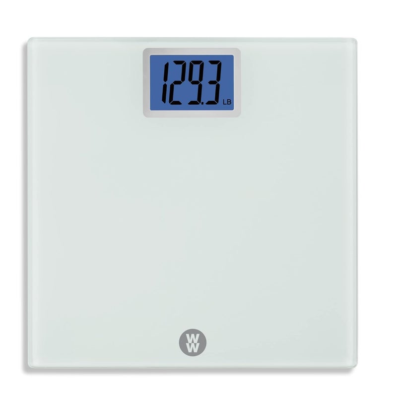CONAIR Weight Watchers Scales by Conair Scale for Body Weight Digital Bathroom Scale in White - Image 1