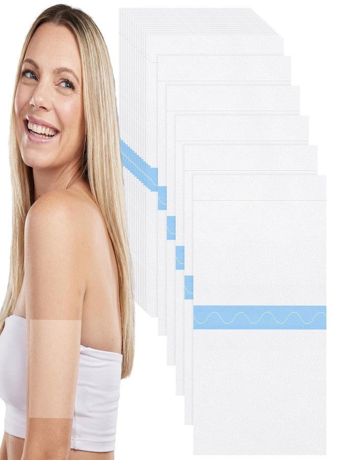 Maitys 30 Pcs Arm Lifts Tapes 5 x 7 Inch Thigh Lifts Invisible Waterproof Transparent Cellulite Adhesive Body Tape for Women Skin Arm Leg Abdomen(Square) - Image 1