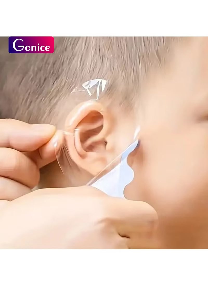 Gonice 20pcs Baby Bathing Waterproof Ear Stickers, Baby Shower Ear Covers, Ear Protectors Children Shower Bathing Ear Covers  - Image 1