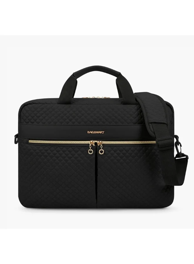 باج سمارت BAGSMART Black 17.3 Inch Laptop Briefcase for Women