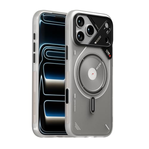 Aulumu A17 iPhone 17 Pro Magnetic Thermal Case | CoolHyper | with Camera Control | IMD Technology | Compatible with Magsafe | Touch Translucent White - Image 1