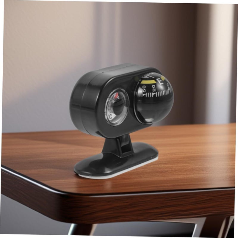 Dashboard Thermometer and Compass for Car Boat Accurate Temperature Direction Indicator 2 Pieces - Image 5