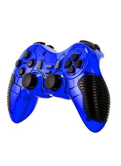 Wireless Gamepad - 7 in 1 for PS1, PS2, PS3, Laptop, PC, USB, Android TV, Android Media Box - with battery - Blue Color