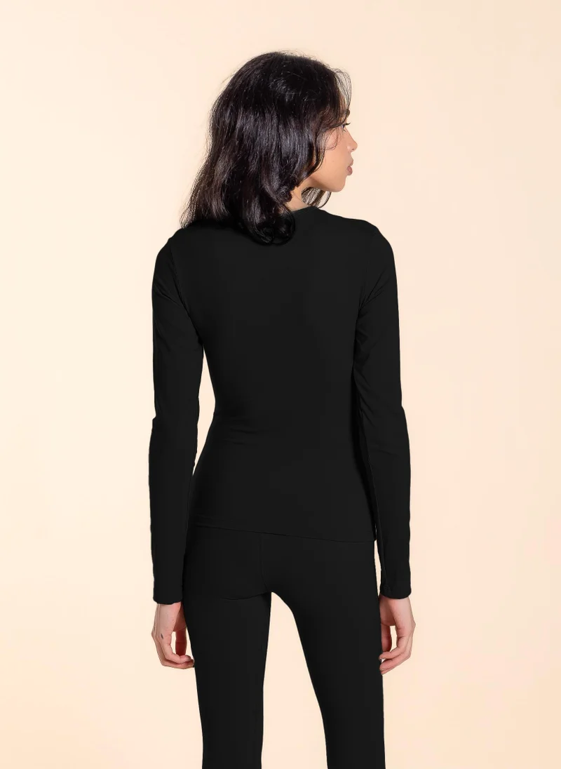 SHAPES SOFT LONG SLEEVE TOP