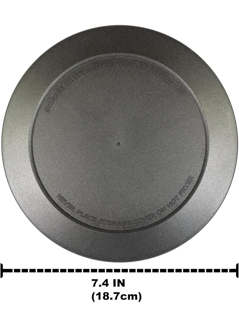 Univen Univen Electric Fryer Lid Cover Compatible with Presto Fry Daddy 05420 32034 2 PACK  - Image 5