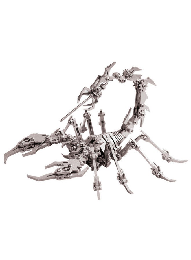 Scorpion King Color Scorpion Scorpion Three-dimensional Puzzle Metal Assembled Mechanical Insects Children's Educational Toys - Image 5