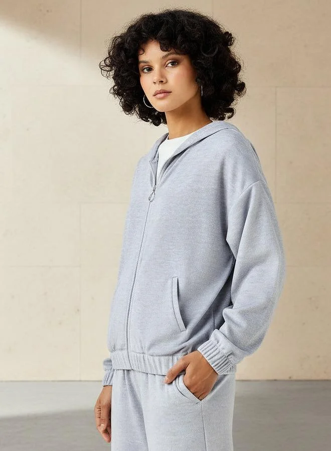 Hoodie with Zip Closure
