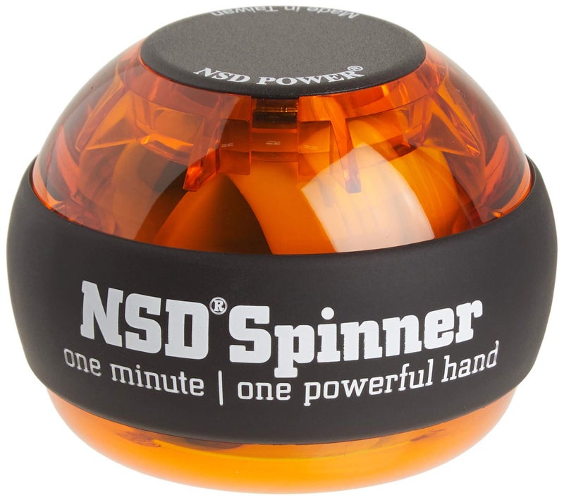 NSD PB-688 AMBER Essential Spinner Gyro Hand Grip Strengthener Wrist Forearm Exerciser - Image 1