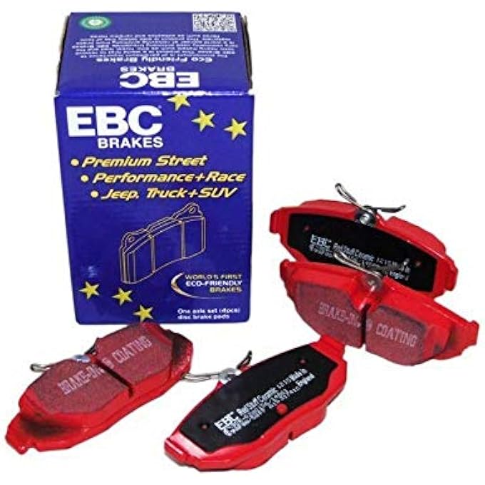 فرامل EBC DP31110C وسادة فرامل سيراميك Redstuff منخفضة الغبار