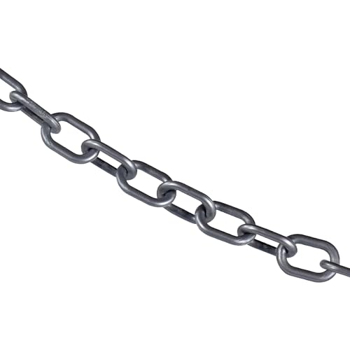 Mr. Chain Plastic Barrier Chain, Silver, 1-Inch Link Diameter, 25-Foot Length (10008-25) - Image 5