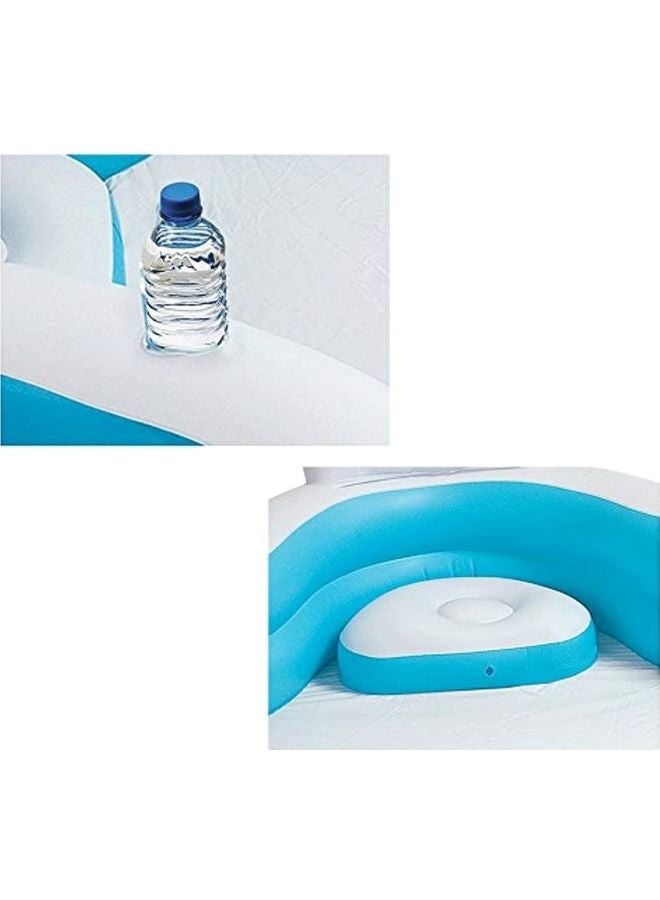INTEX Swim Centre Vinyl Family Lounge Pool 90x90x26inch - Image 3