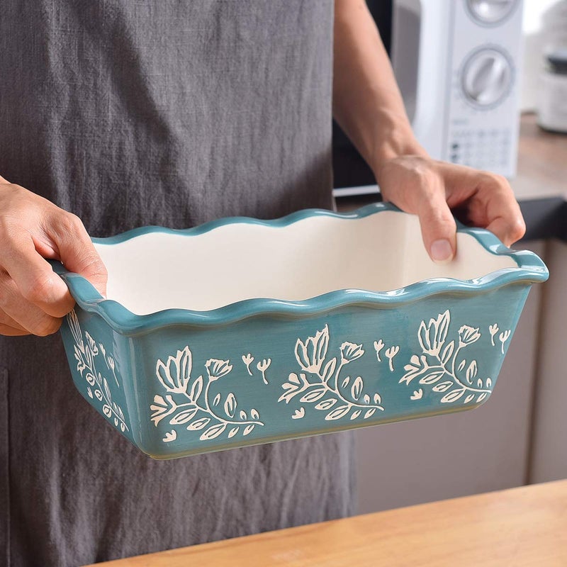 Wisenvoy Loaf Pan Bread Pan Ceramic loaf pans for baking Porcelain Baking Pans Nonstick Bread Pans for Baking - Image 3