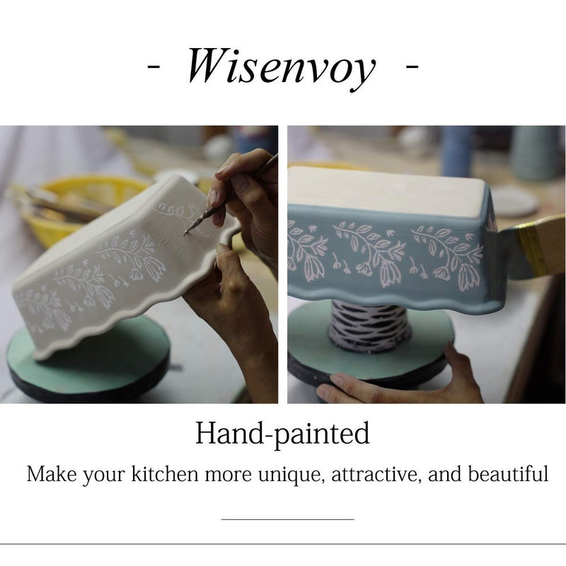 Wisenvoy Loaf Pan Bread Pan Ceramic loaf pans for baking Porcelain Baking Pans Nonstick Bread Pans for Baking - Image 4