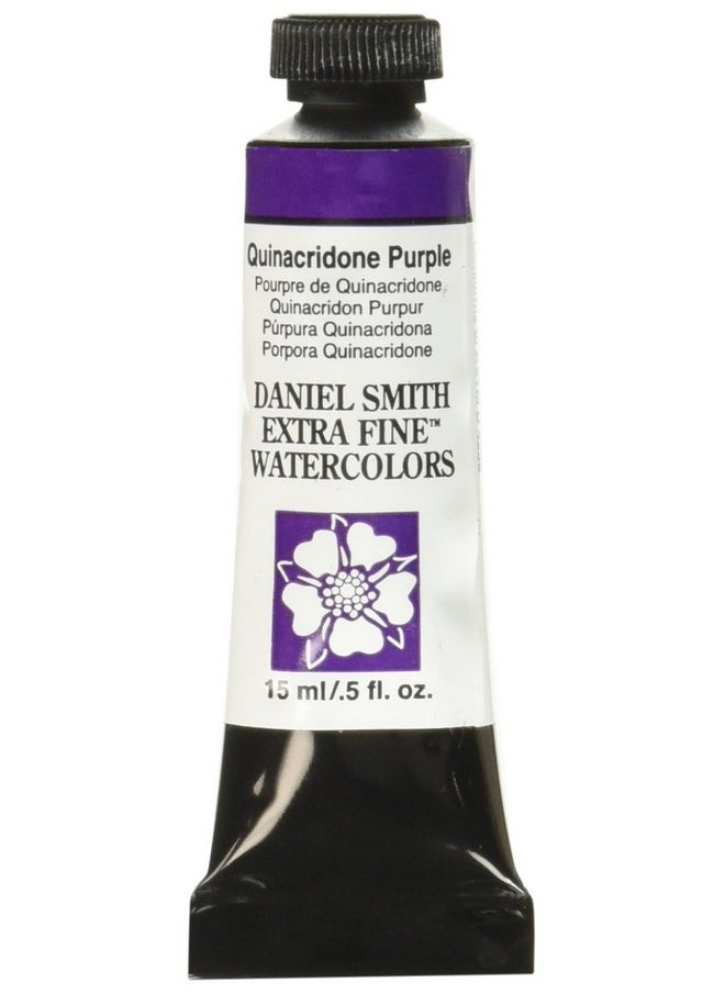 Daniel Smith - 284600225 Extra Fine Watercolor 15Ml Paint Tube Quinacridone Purple 5 Fl Oz (Pack Of 1) - Image 1