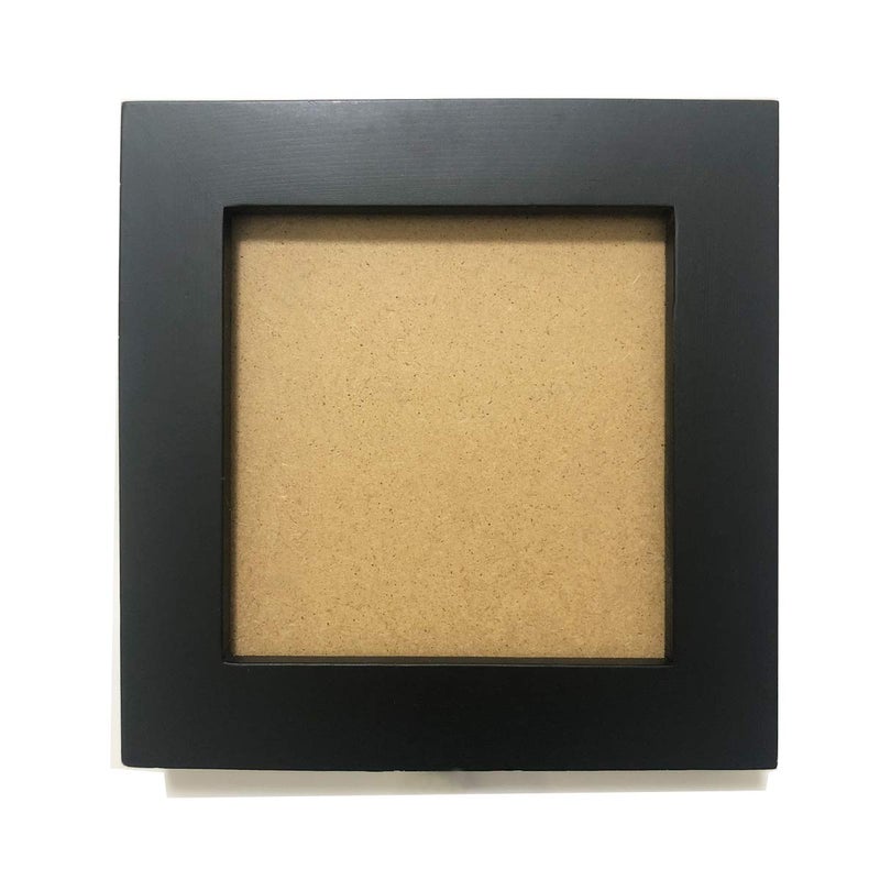 ZXT-parts ZXT-parts 4x4 Picture Frames Black  Solid Wood Frame  Real Glass Panel  Exquisite Workmanship.Set on the Table  Hang on the Wall  Multi-purpose. Give You A Good Mood.  - Image 2