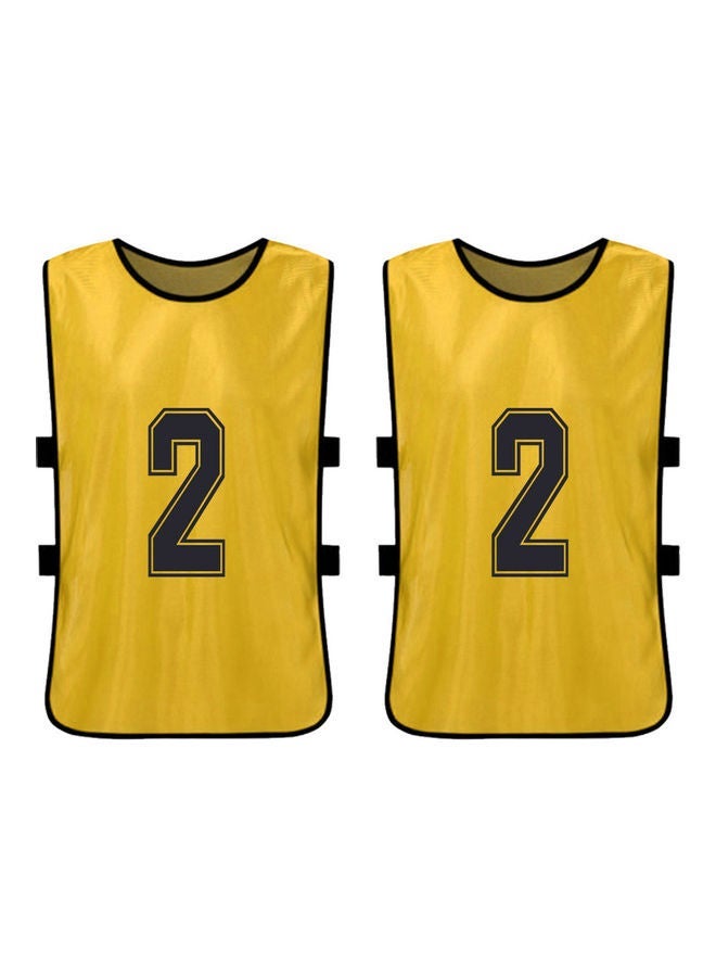 NIBEMINENT Pack Of 6 Football Jersey Vest Set - Image 2