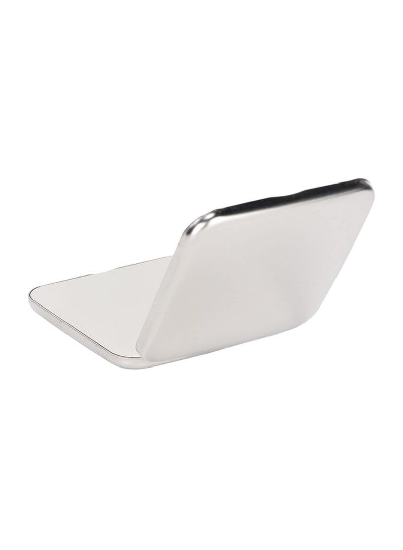 مرآة سفر صغيرة، تصميم قابل للطي، مرآة جيب إنتاج مصغرة صورة واضحة للجيب لحزمة السفر (مربع) - Image 5