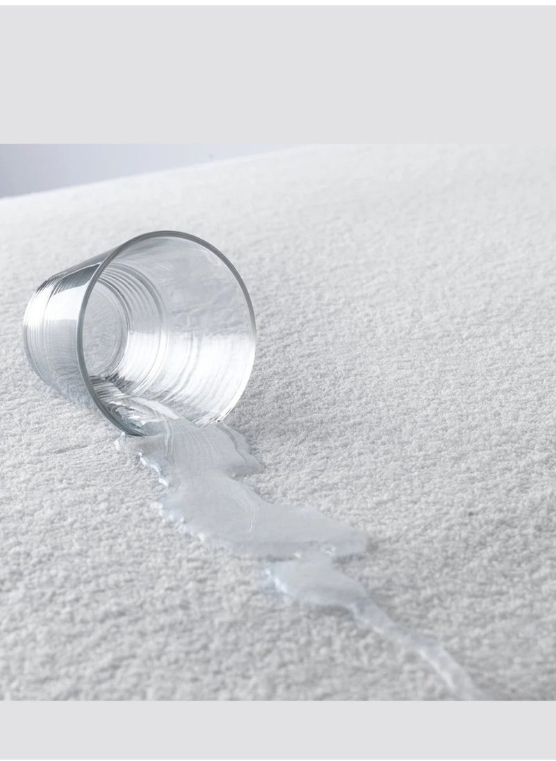 Art Comfort Waterproof Mattress Protector – Premium Cotton, Hypoallergenic, Breathable, Ultra-Soft, Fitted Sheet Design to Fit All Mattresses – Protects Against Spills, Stains, Dust Mites, and Allergens.  - Image 4