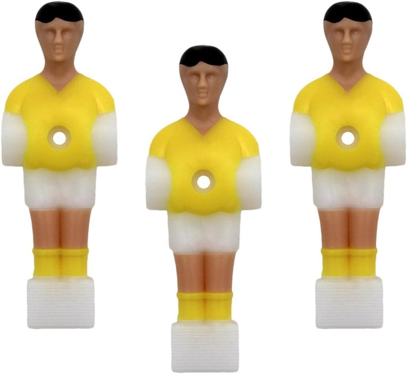 Colaxi 3Pcs Soccer Table Men Player Foosball Men for Adult Kids Office Indoor Games Family - Image 1