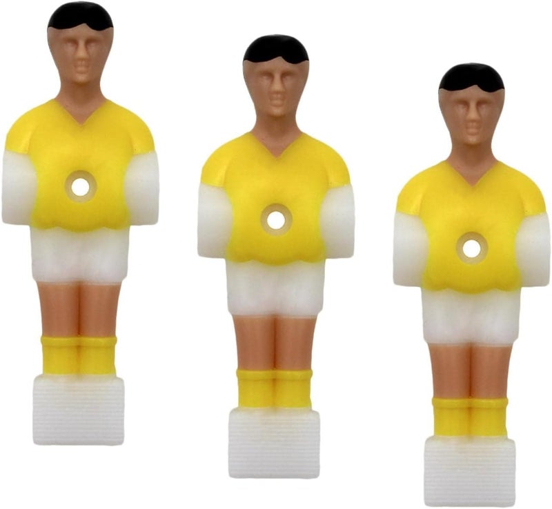Colaxi 3Pcs Soccer Table Men Player Foosball Men for Adult Kids Office Indoor Games Family - Image 2