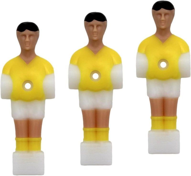 Colaxi 3Pcs Soccer Table Men Player Foosball Men for Adult Kids Office Indoor Games Family - Image 5