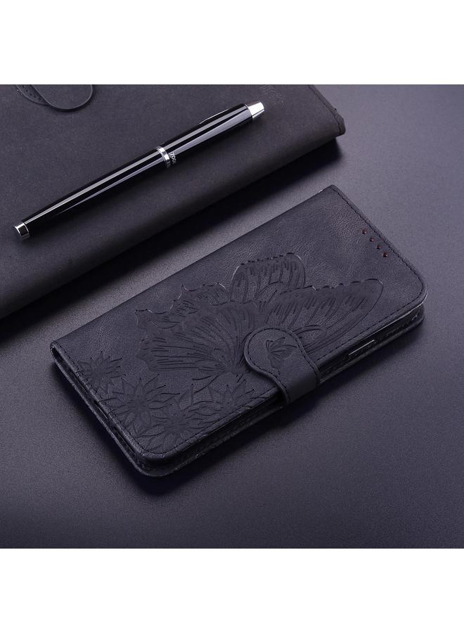 S-TOP Case For Redmi A4 5G Retro Skin Feel Butterflies Embossing Horizontal Flip Leather Phone Case - Image 2