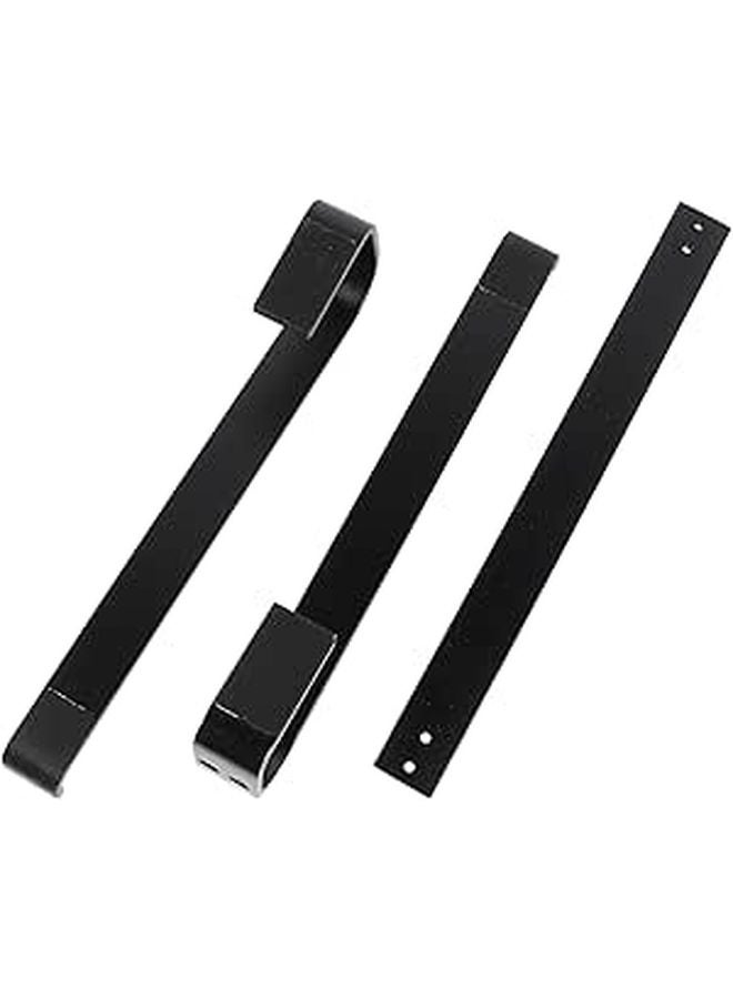 Aluminum Alloy Laptop Stand Portable Folding Computer Holder for Desk Cooling Support Black - Image 1