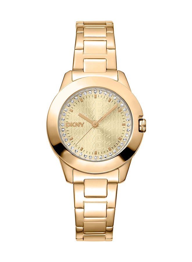 DKNY Park Ave Logo DK1L021M0055 - Stainless Steel Female Quartz 3 hands - Image 1