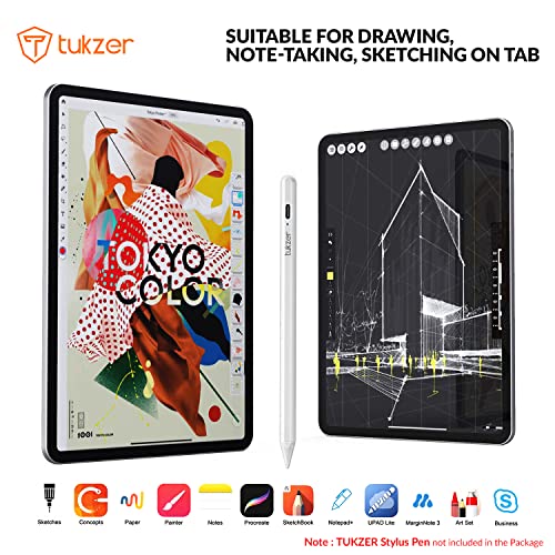 Tukzer 5-Replacement Tip Compatible with Tukzer Stylus Pen for iPad Palm Rejection, 2nd Gen Compatible for (2018-2021) iPad 6/7/8/9 Gen; iPad Pro(11/12.9") iPad Mini (5,2021) iPad Air 3rd Gen(TZ-TIP1) - Image 5