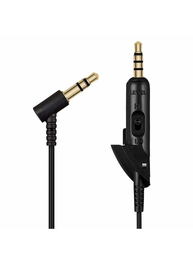 Sqrmekoko Audio Cable Cord for Bose Quietcomfort 15 QC15 Noise Canceling Headphone - Image 1