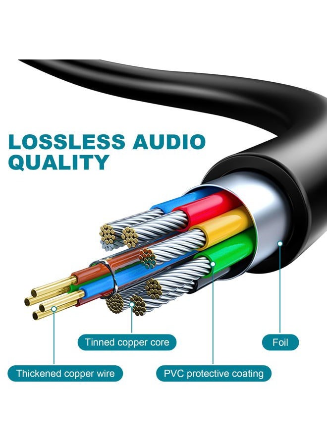 Sqrmekoko Audio Cable Cord for Bose Quietcomfort 15 QC15 Noise Canceling Headphone - Image 5