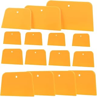 Tinsky TINSKY Body Filler Spreaders, 15PCS 4, 5, & 6 Inch Automotive Body Fillers Hard Plastic Spreaders Auto Body Spreader  - Image 1