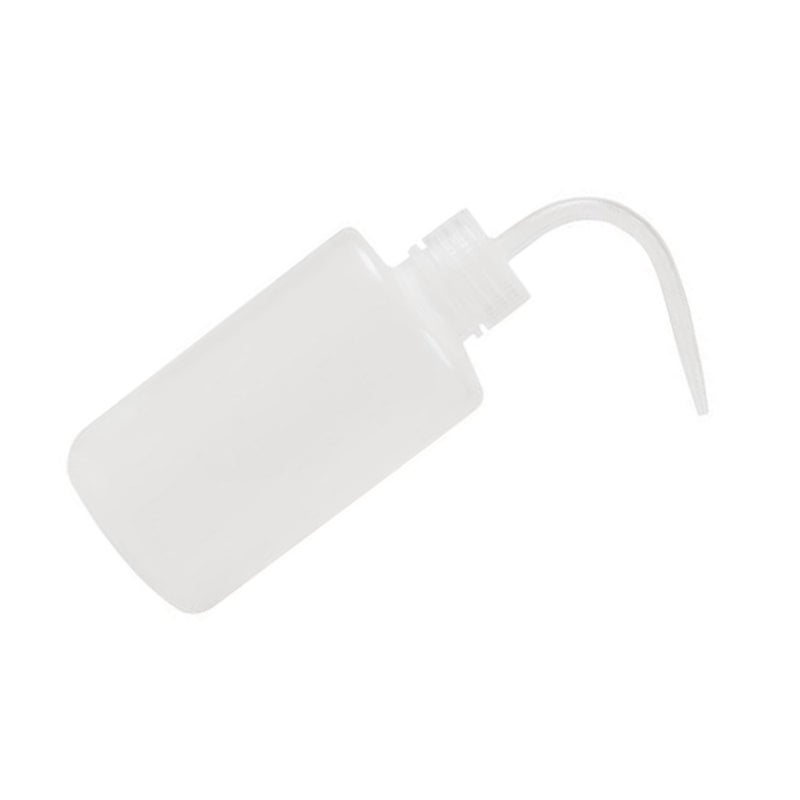250ML Tattoo Wash Bottle Portable Tattoo Curved Spout Spray Bottle Plastic Squeeze Bottle Tool White - Image 4