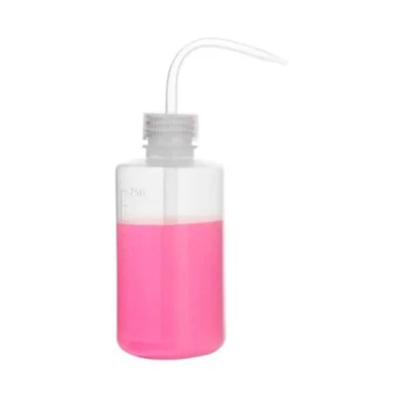 250ML Tattoo Wash Bottle Portable Tattoo Curved Spout Spray Bottle Plastic Squeeze Bottle Tool White - Image 5
