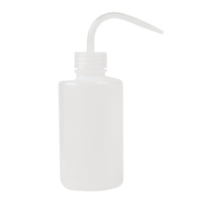 250ML Tattoo Wash Bottle Portable Tattoo Curved Spout Spray Bottle Plastic Squeeze Bottle Tool White - Image 1