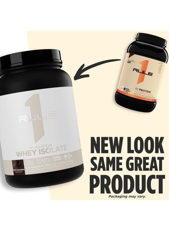 Rule1 Rule One R1 Protein Naturally Flavored, Dark Chocolate – 1950 g - Image 2