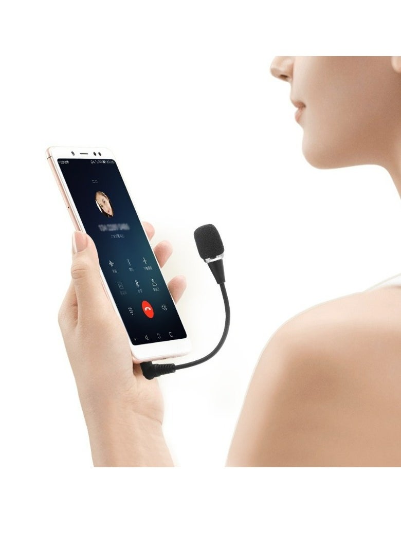 Generic 1pc Stereo Mic Audio Microphone For PC Mobile Phone Laptop  - Image 1
